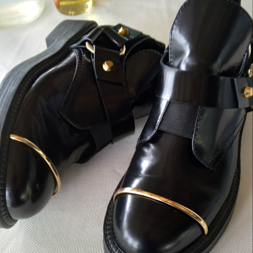 Geymer  High Vamp Moto Shoes 39/9M